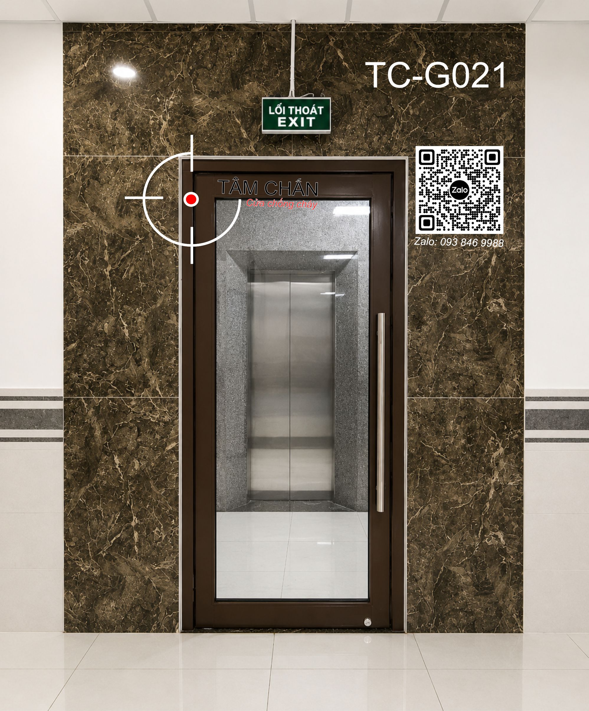 Cửa Kính Chống Cháy TC-G021