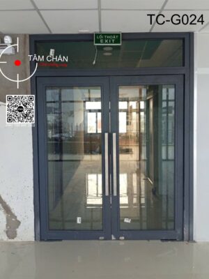 Cửa Kính Chống Cháy Kết Hợp Vách Cố Định Trên TC-G024