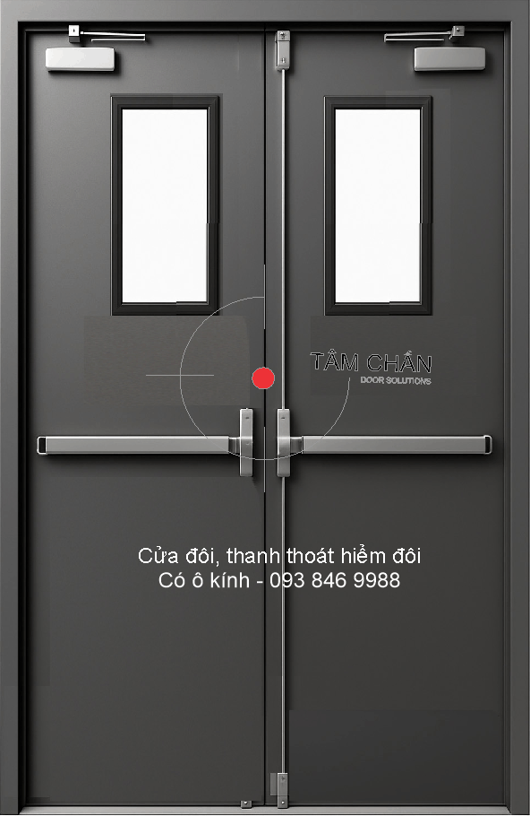 Cửa chống cháy căn hộ chung cư