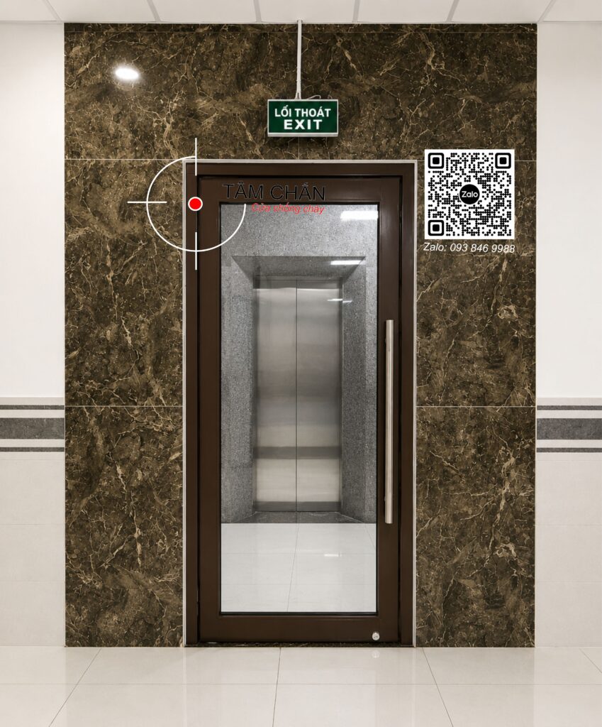 cửa kính chống cháy