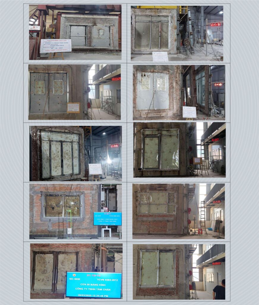 cửa kính chống cháy