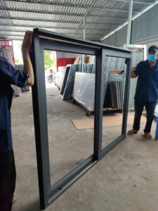 cửa lùa chống cháy