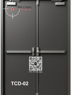 Cửa thép chống cháy đôi TCD-02