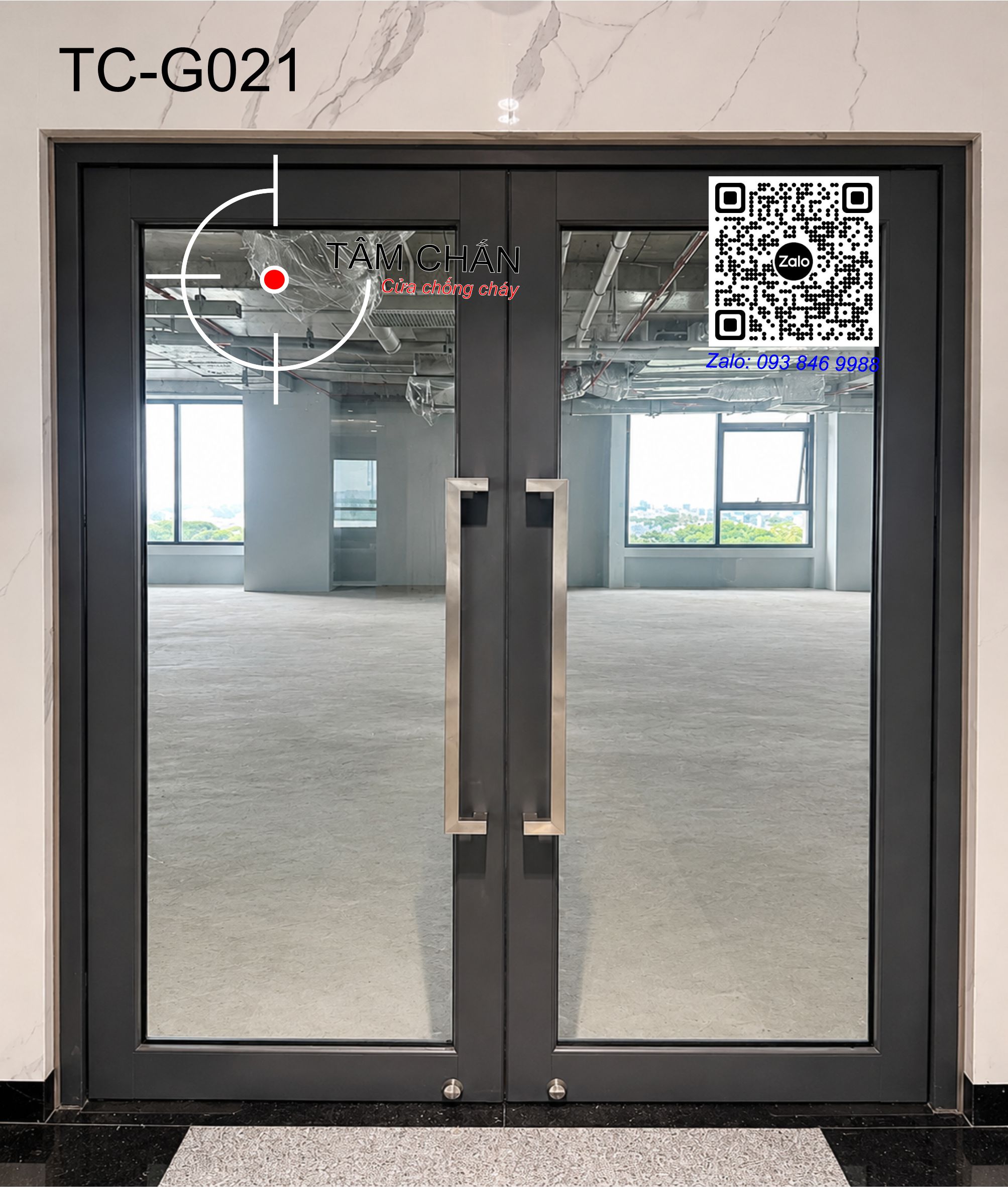 Cửa Kính Chống Cháy TC-G023