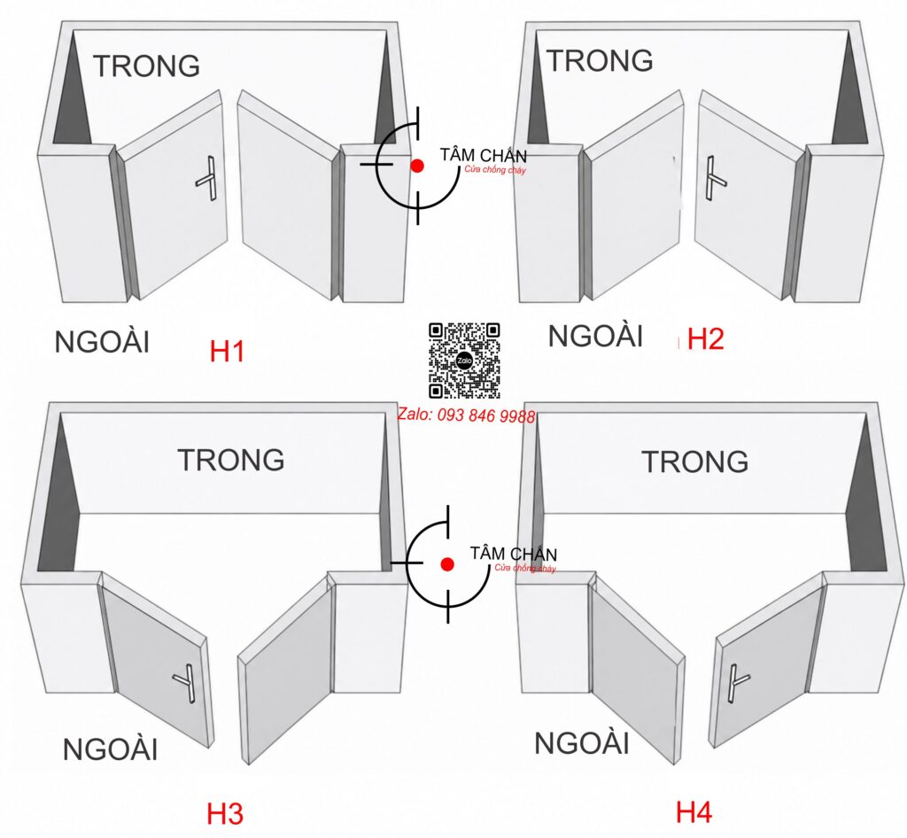 cửa chống cháy EI60 phường Thảo Điền