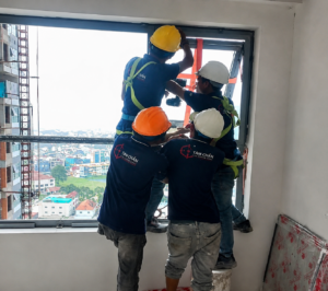 thời gian sản xuất và lắp đặt cửa chống cháy